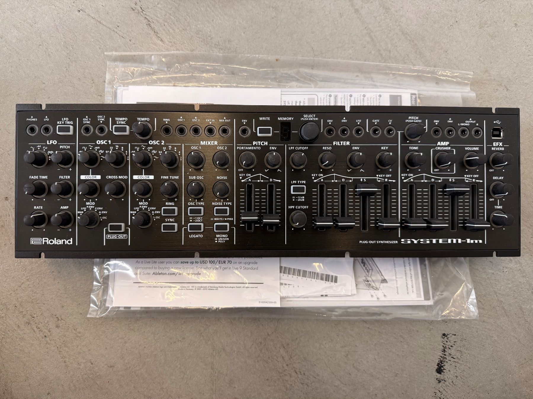 Roland Strumenti musicali: Roland System-1m Plug-Out Synthesizer Eurorack Module – Nuovo (secondo la descrizione) da Reinach BL venduto da AninaFinds 1