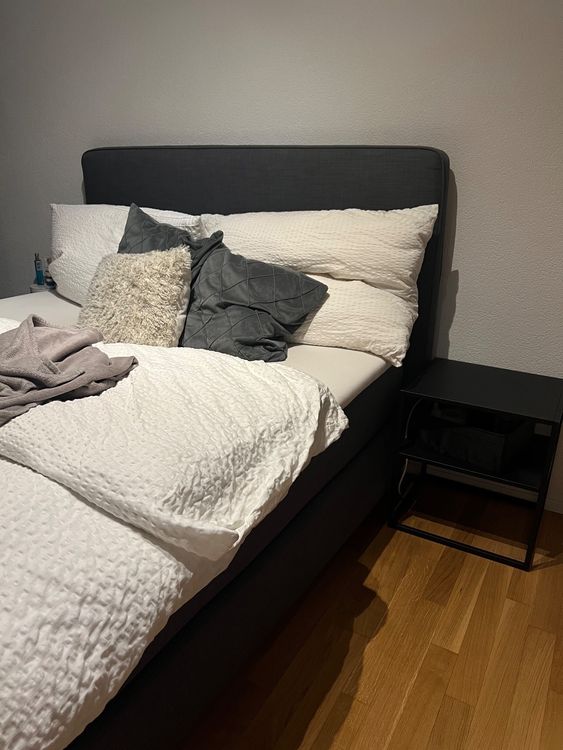 Boxspring Evenskjer Ikea 160x200 Kaufen Auf Ricardo
