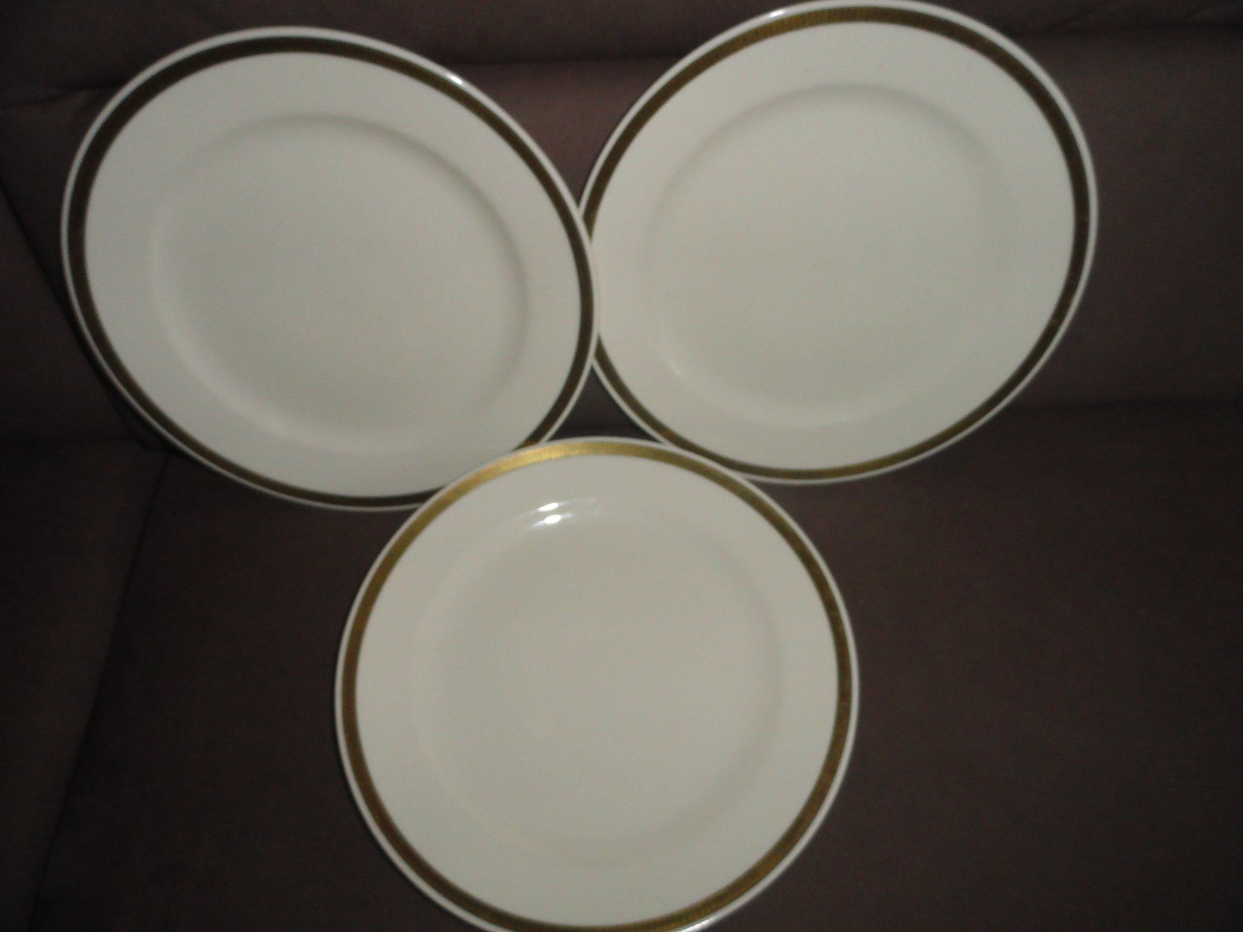 Assiettes: 4 X GOLDRANDTELLER LANGENTHAL *** – D'occasion à Uetendorf par bibibop