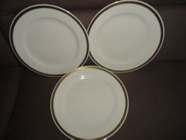 4 X GOLDRANDTELLER LANGENTHAL ***