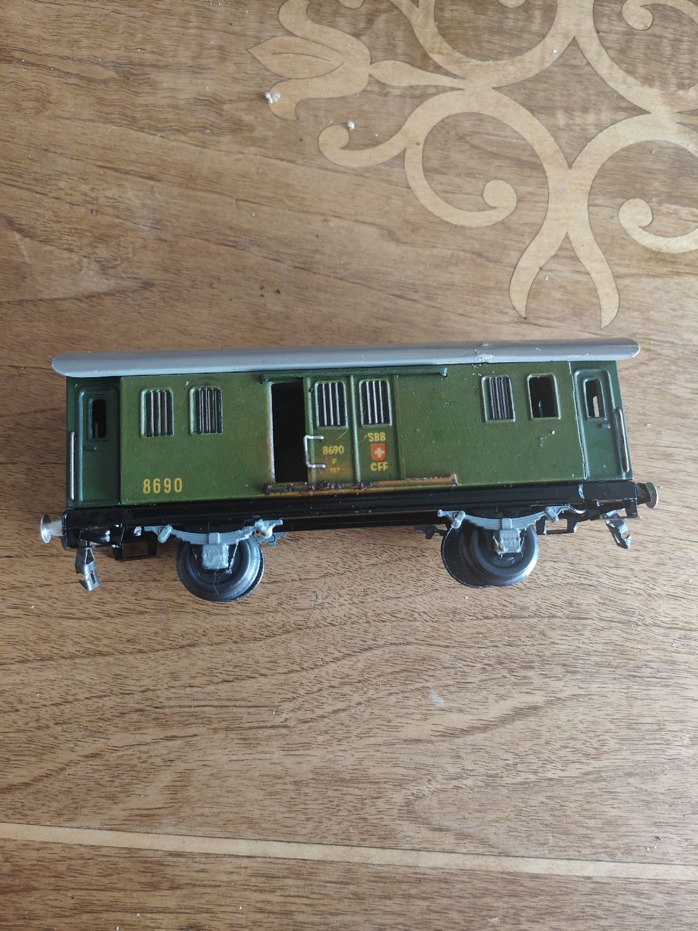 Buco Modellini di ferrovie: Buco Postwagen, Spur 0 – Usato da Flumenthal venduto da mar_wyw8