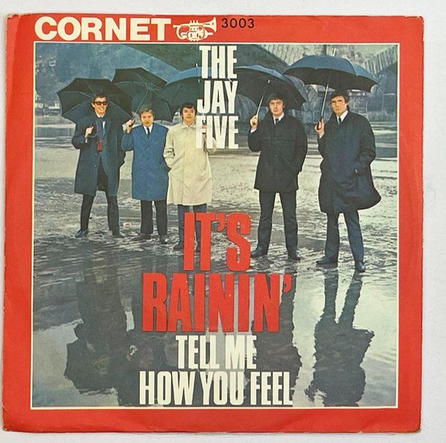 Dischi in vinile: Single: THE JAY FIVE - It's Rainin' (German Beat) – Nuovo (secondo la descrizione) da Frenkendorf venduto da Yard-Sale-2000