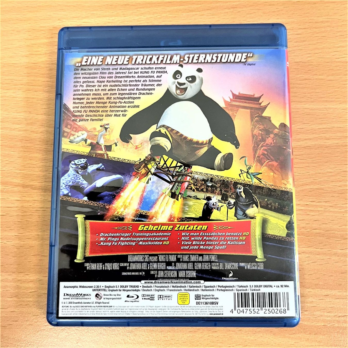 Tutti i DVDs: Blu-ray - Kung Fu Panda – Usato da Amlikon-Bissegg venduto da riestig 2