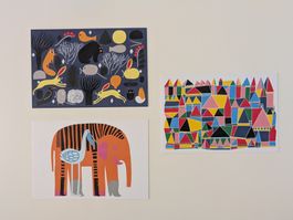 MARIMEKKO Kinder Postkarten Set