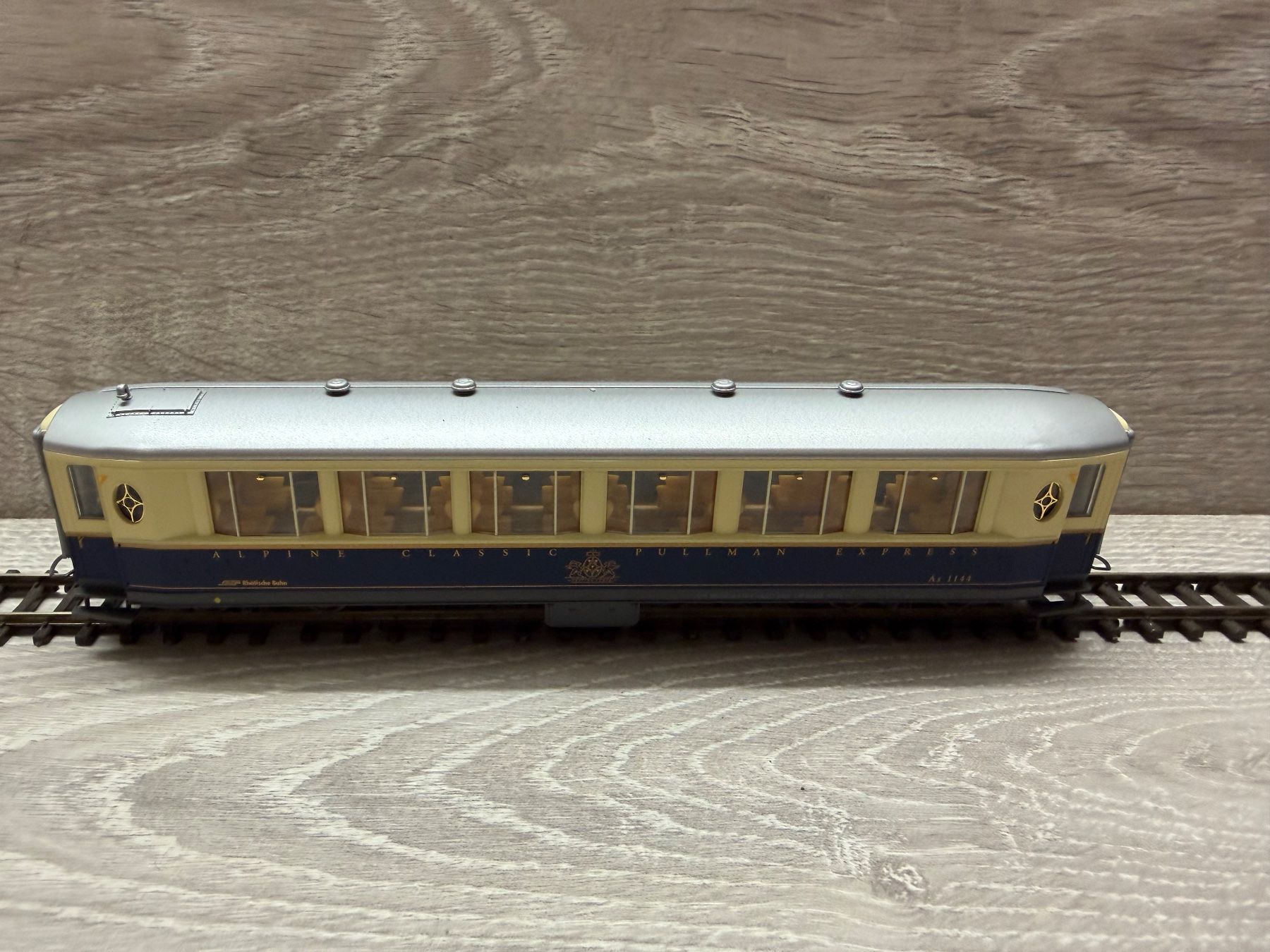 Bemo Modellini di ferrovie: RhB Salonwagen H0m – Usato da Kiesen venduto da Alaskamich 5