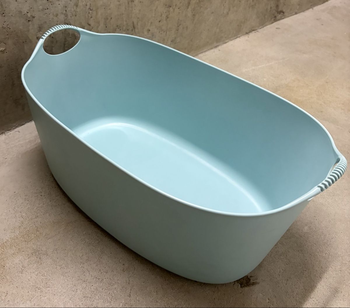 Ikea Cesti per biancheria: Wäschekorb, Blau geschlossen – Nuovo (secondo la descrizione) da Zürich venduto da ste_5rs7