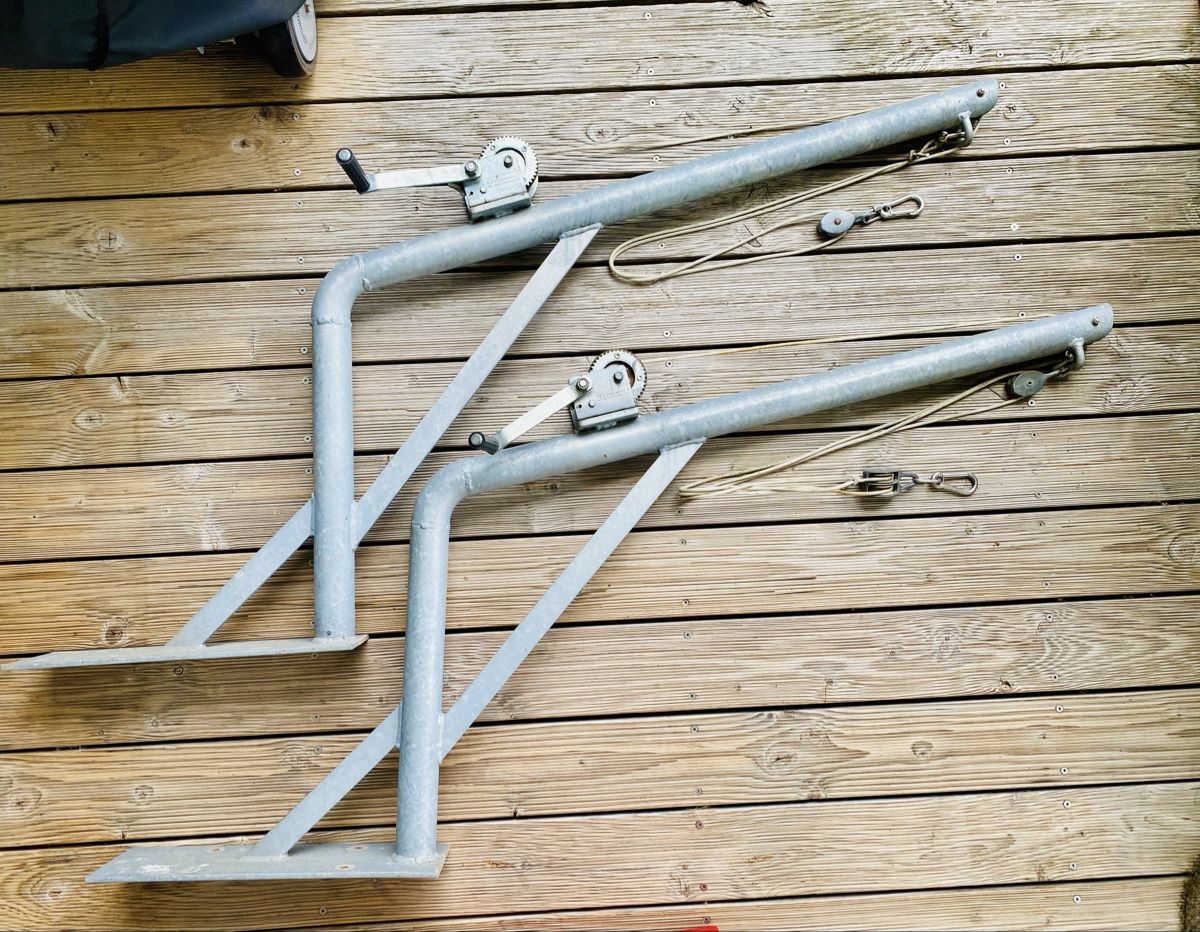 Altro per stoccaggio & trasporto: Davits für Boote - Beiboot-Hebesysteme, Bordkran, Heben – Usato da Murten venduto da Defender10