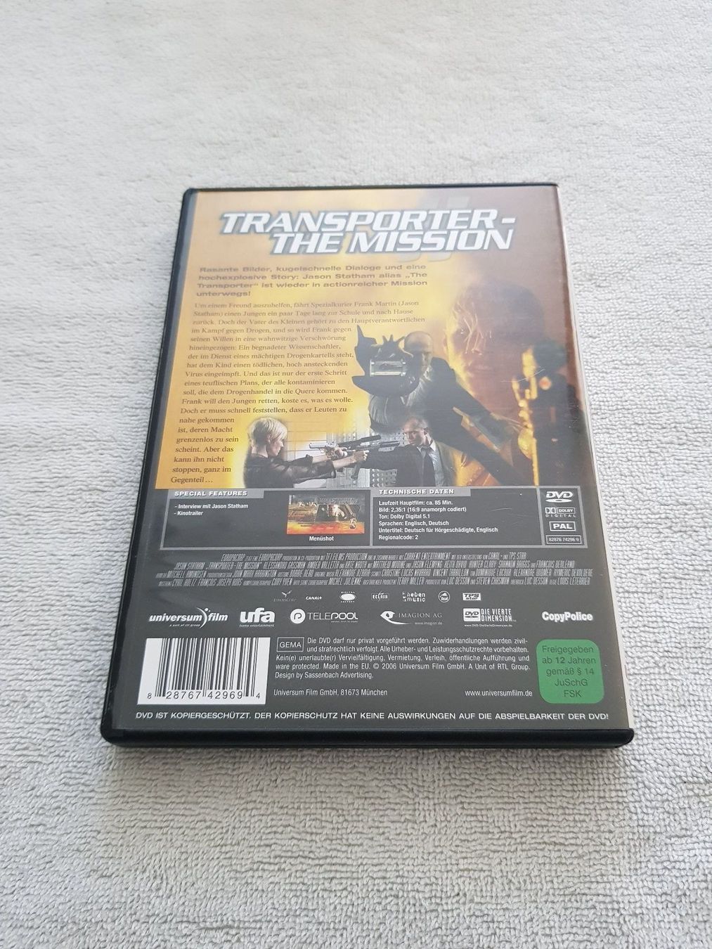 Alle DVDs: Transporter - The Mission (DVD) – Gebraucht aus Liestal von tonic 2