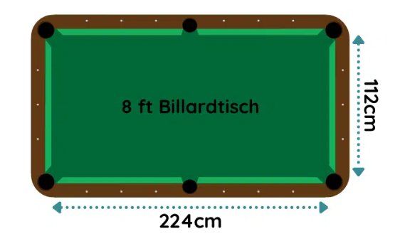Tavoli da biliardo: Profi Billardtisch / Pooltisch, solide Schieferplatte 8ft – Nuovo (secondo la descrizione) da Aarburg venduto da Jonboy 1