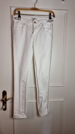 Morgan weiße Sommer Jeans, Gr. 36/38, neuwertig! Top!
