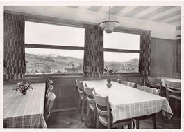 Rehetobel, Gasthof Pension Löwen, Saal, gelaufen 1954