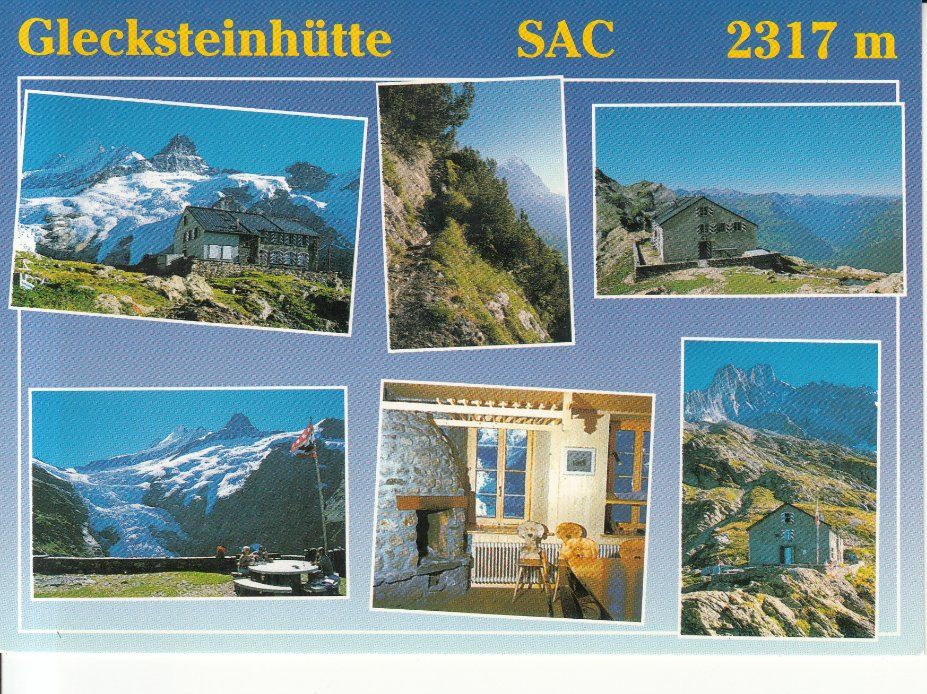 Cartoline postali: Glecksteinhütte ca. 1990 – Usato da Bürglen TG venduto da StampGraf