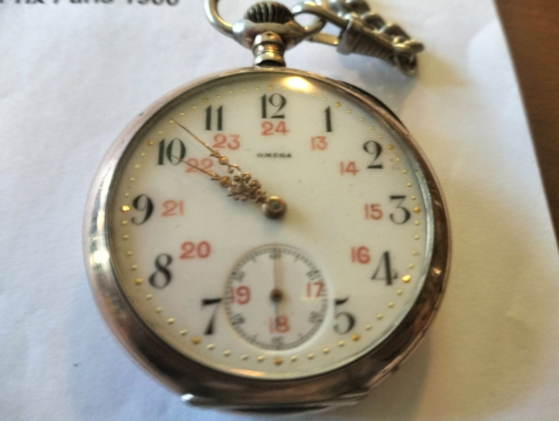 Omega Orologi: Taschenuhr OMEGA Silber – Usato da Ennetmoos venduto da brunhildenb 1