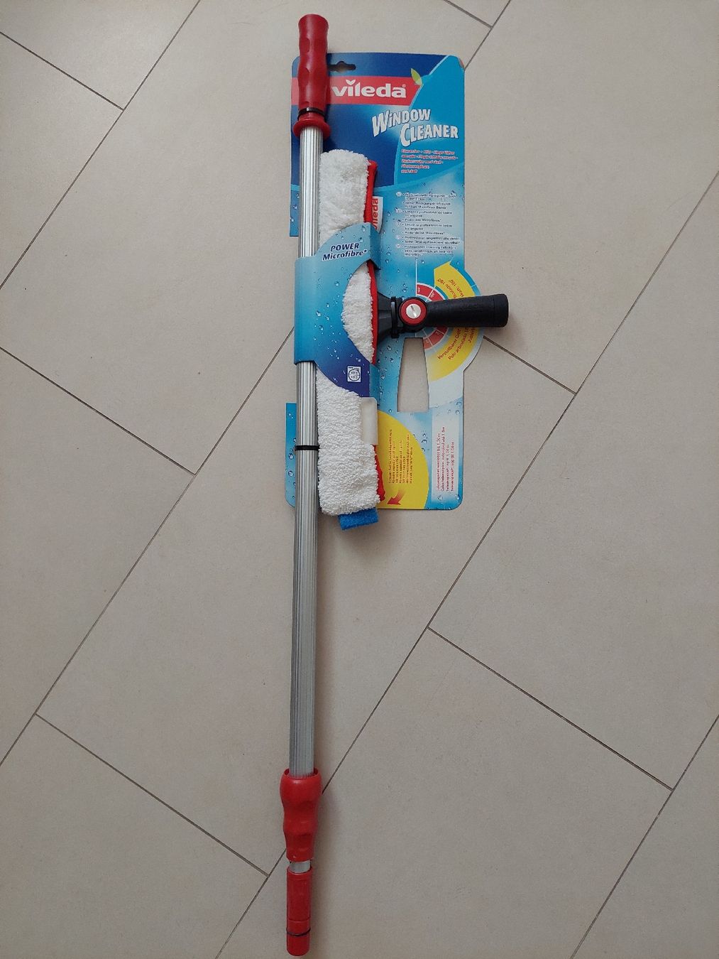 Vileda Autres appareils de nettoyage: Lave-vitres télescopique Vileda Window Cleaner – Neuf avec emballage d'origine à Yverdon-les-Bains par pri_x6j6