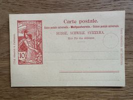Schweiz - 1900 Postkarte ungebraucht einwandfreie Erhaltung 
