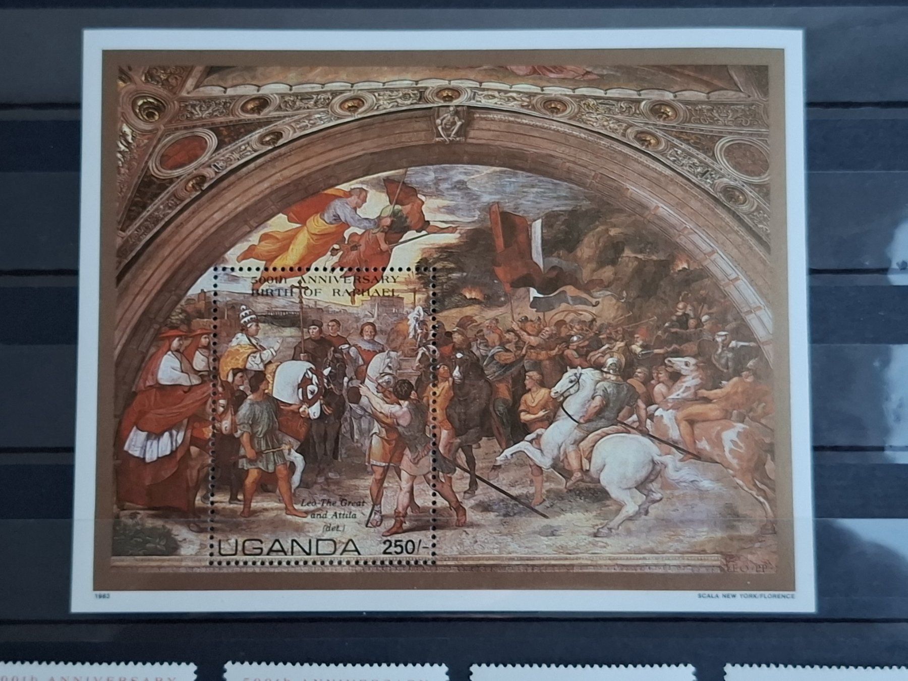 Tutti i francobolli: Uganda 1983 MiNr 354 - 357 Bl.40 Raffael. Postfrisch. – Nuovo (secondo la descrizione) da Schaffhausen venduto da Mea_85 1
