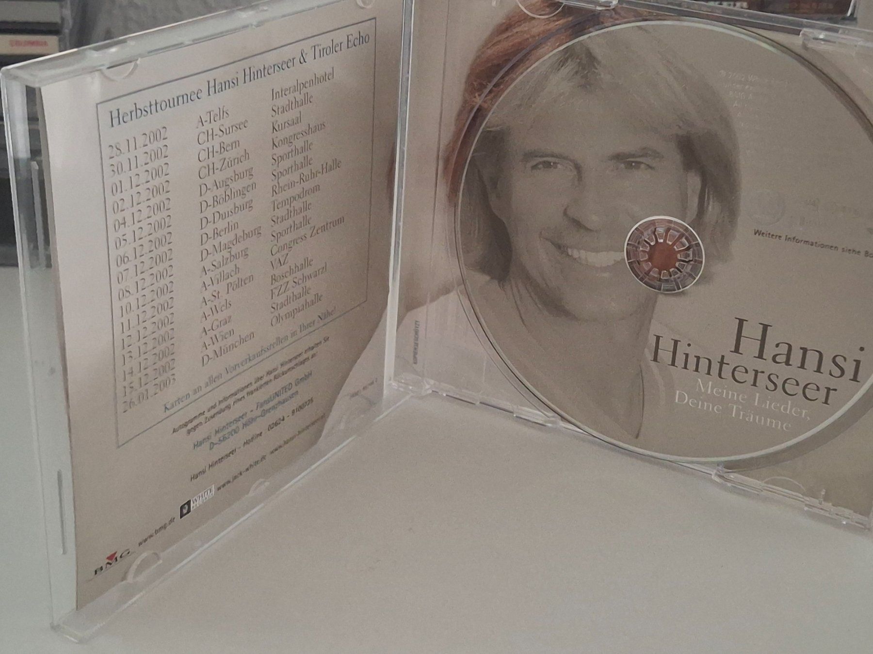 CD: CD Hansi Hinterseer - Meine Lieder, Deine Träume – Usato da Aarberg venduto da Jackup1 2