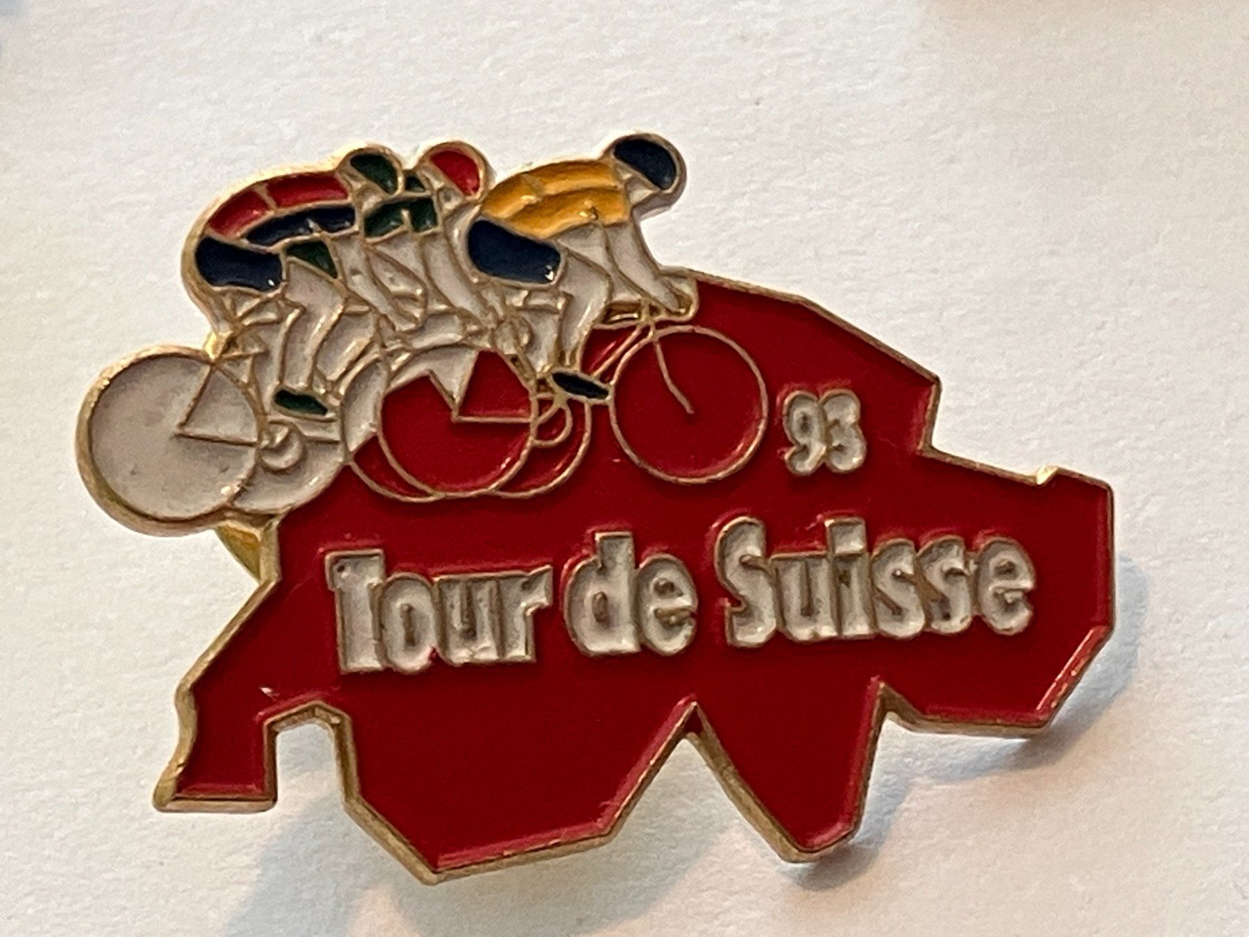 Placchette & Badge: 1 Pin Tour de Suisse 1993 – Usato da Basel venduto da djwwpp