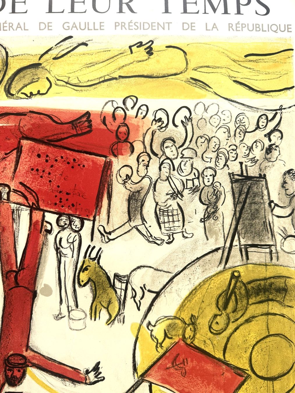 Grafica & Litografie: Marc Chagall, Vintage Lithographie 1963 – Usato da Ponte Tresa venduto da 11GalleriaAlterEgo11 3