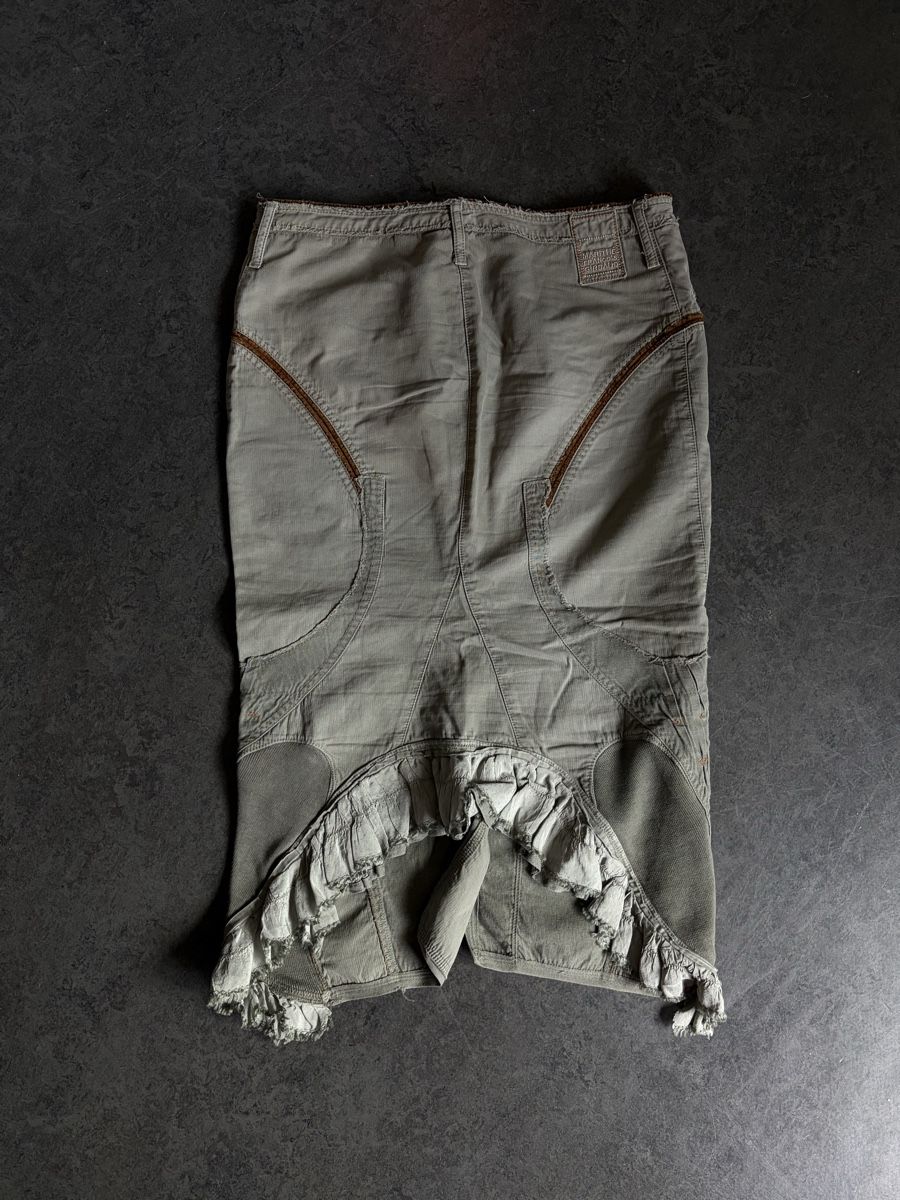 Girbaud Gonne: Marithe Francois girbaud Rock, Khaki, Grösse 36  – Nuovo (secondo la descrizione) da Zürich venduto da megastored 2