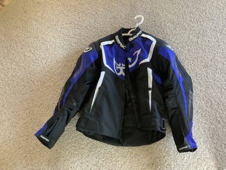 Jacke Motorrad Töffjacke Textil Damenjacke  Größe xs—s