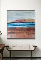 Originales abstraktes Bild 80x80cm