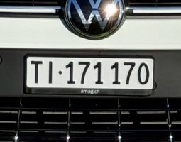 Targa auto TI171170
