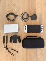 Nintendo Switch OLED inkl. SanDisk 256GB Micro SD, Zubehör
