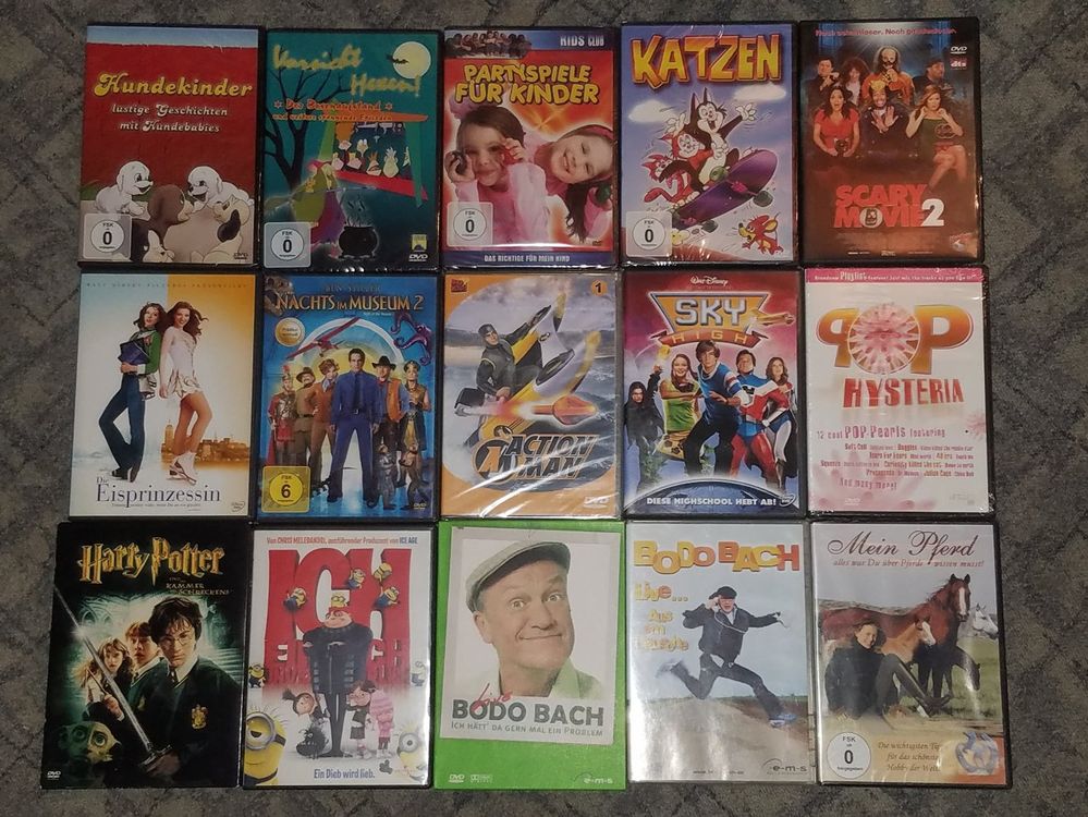 DVDs Für Kinder Und Jugendliche Lot 15 DVD's | Kaufen Auf Ricardo