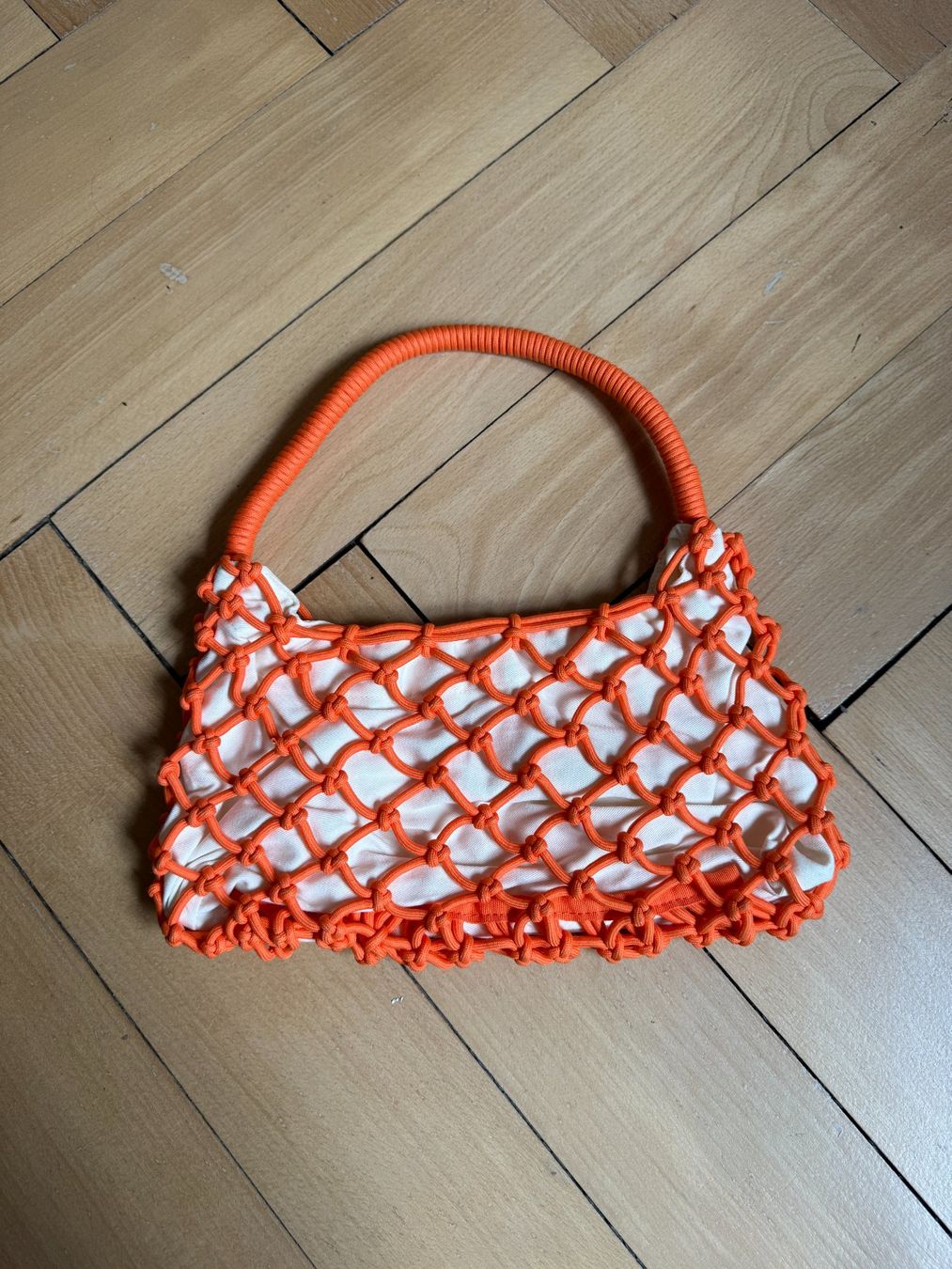 Weekday Borse da donna: WEEKDAY - Crochet Bag orange klein – Usato da Zürich venduto da Diazaio
