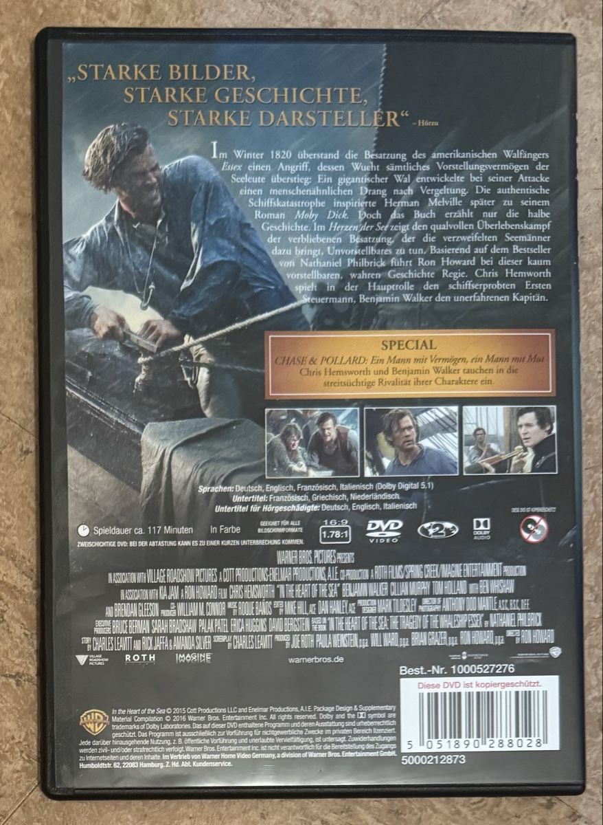 Tutti i DVDs: IM HERZEN DER SEE – Nuovo (secondo la descrizione) da Dietikon venduto da AndreaSch01 1