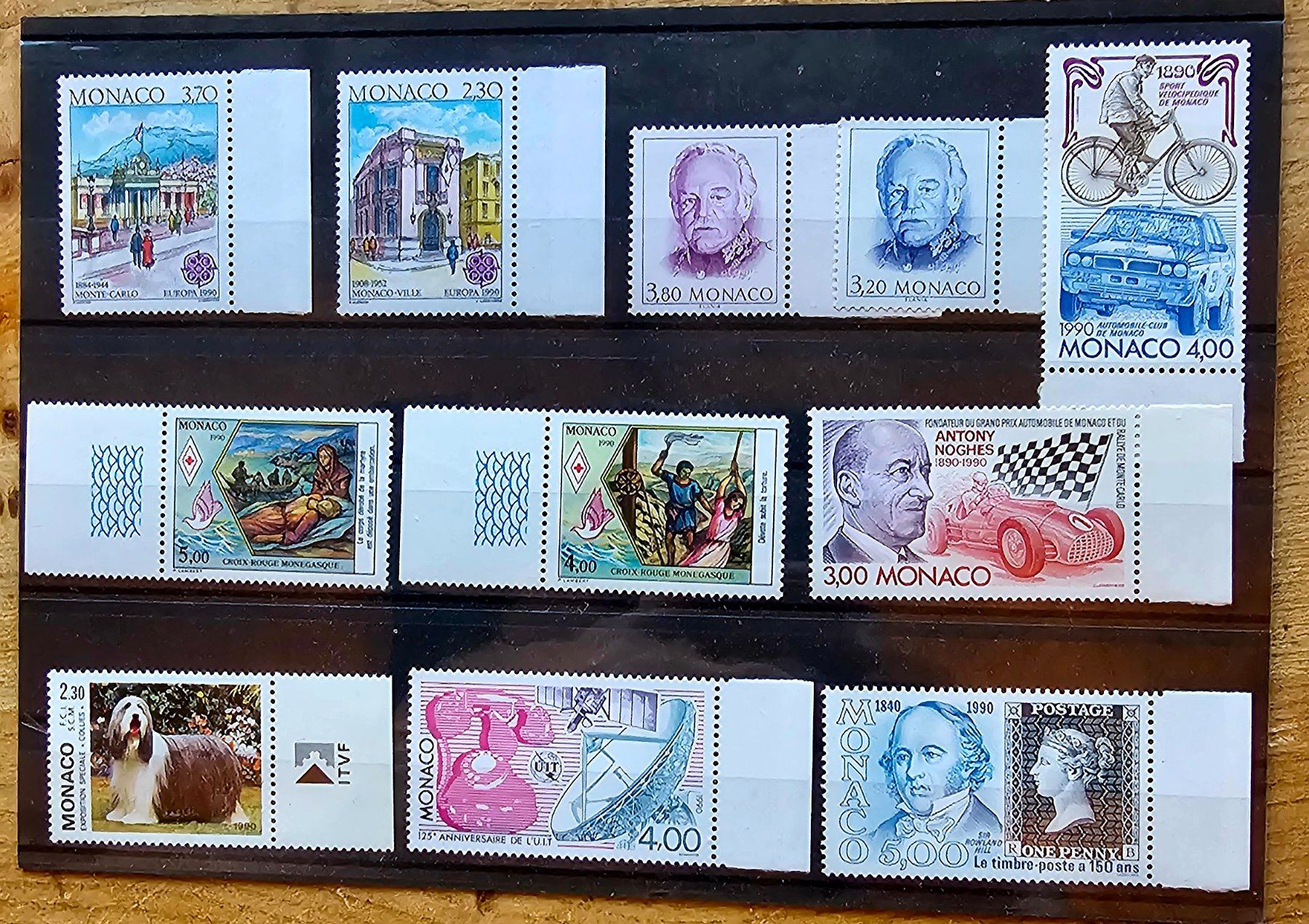Tutti i francobolli: MONACO timbres neufs ** ~1990 – Nuovo (secondo la descrizione) da Les Valettes venduto da Nuba1