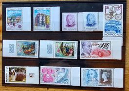 MONACO timbres neufs ** ~1990