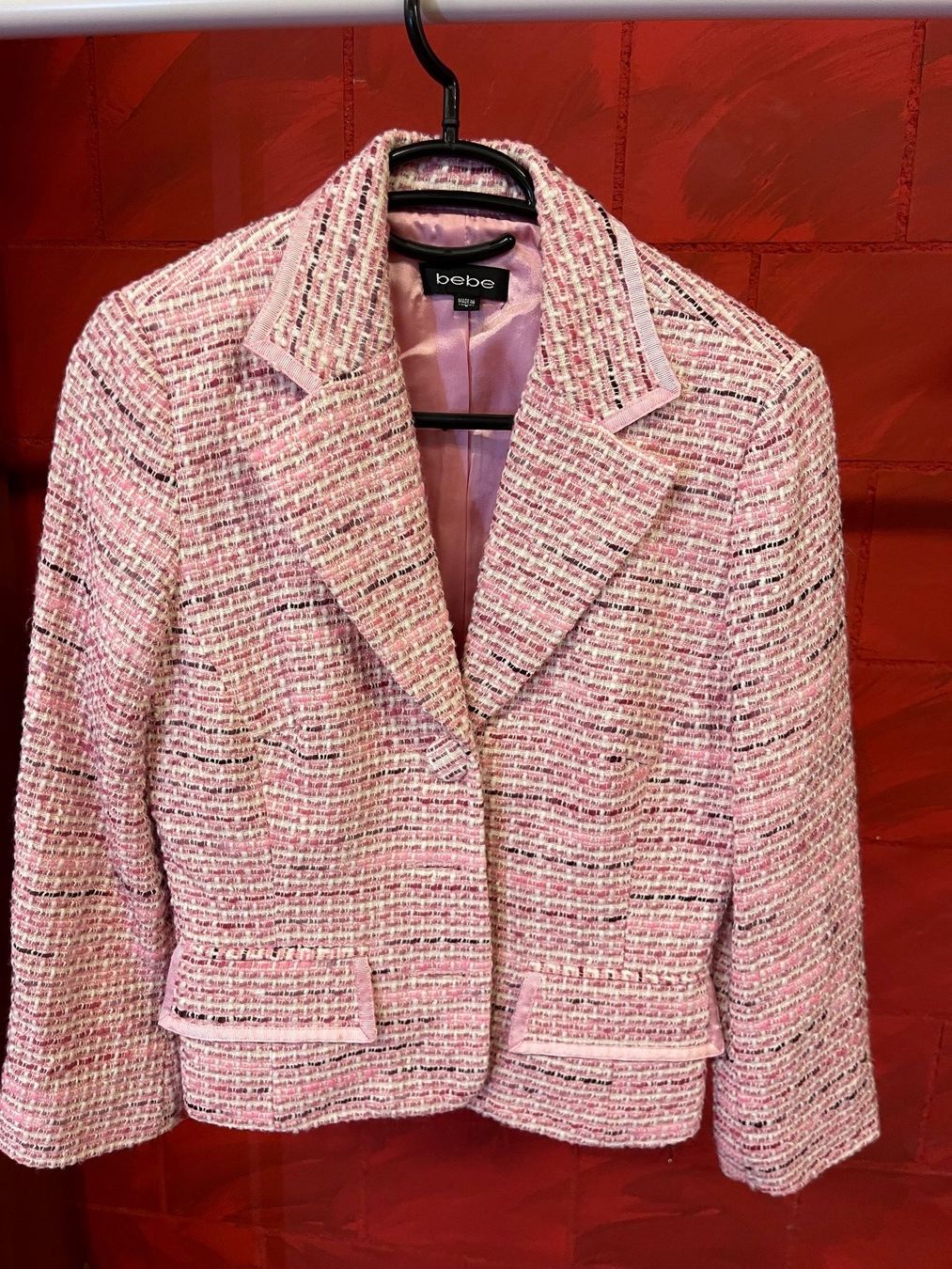 Giacche: Tweed Blazer rosa – Usato da Siebnen venduto da CUCCIOLO16