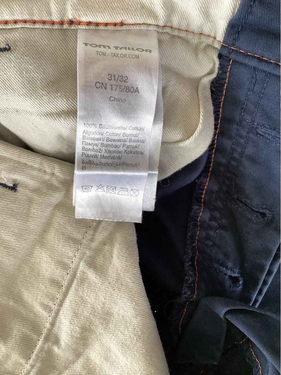 Tom Tailor Hosen: Tom Tailor Denim, Herrenchino, Gr. 31 Inch. – Gebraucht aus Salenstein von Esprit57 3