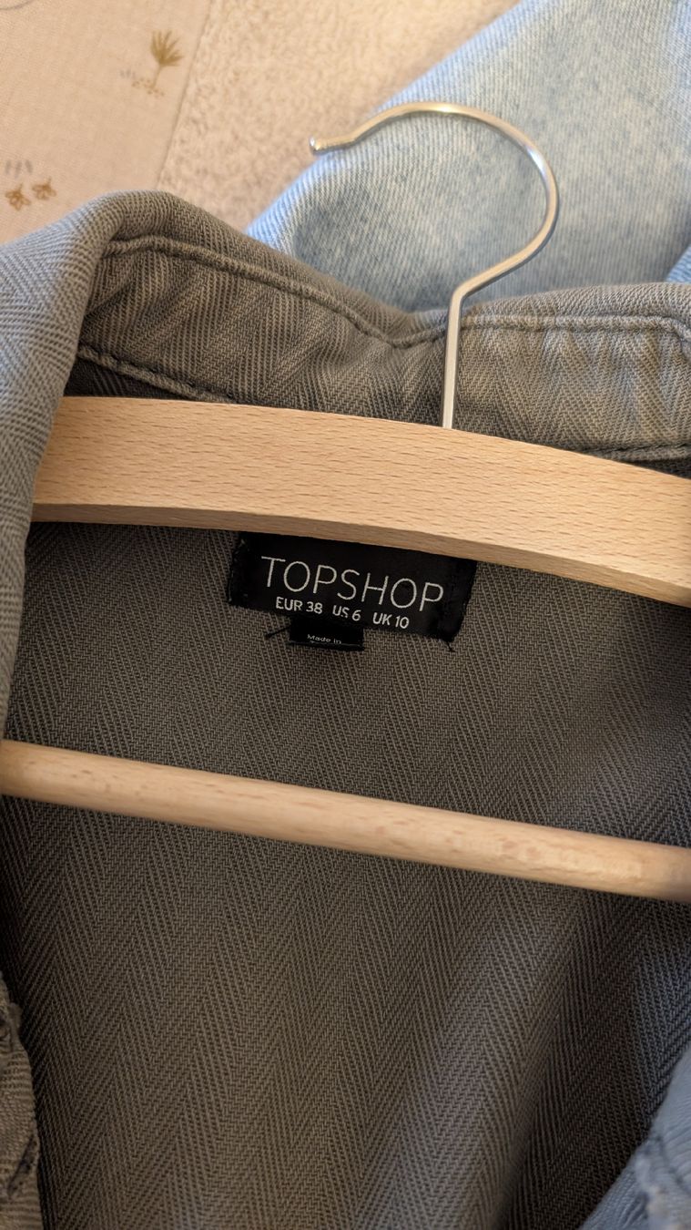 Topshop Giacche: veste militaire kaki – Usato da La Conversion venduto da deborah22 3