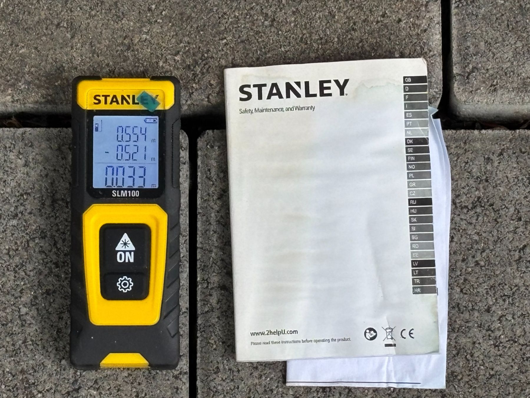 Stanley Messen: Stanley Entfernungsmesser SLM100 – Gebraucht aus zürich von Asm_7773 4