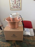 Kochtopf Mischer / Mixer elektrisch mit Kupfertopf