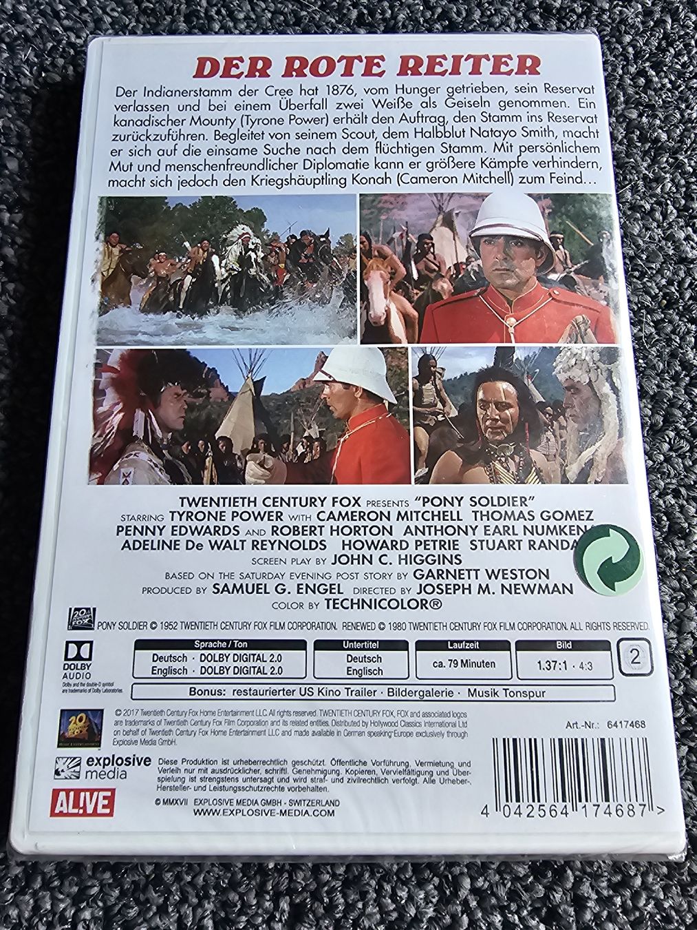 Tutti i DVDs: DVD Der rote Reiter Neuverpackt – Nuovo e nell'imballaggio originale da Ruswil venduto da jan_bxl5 1