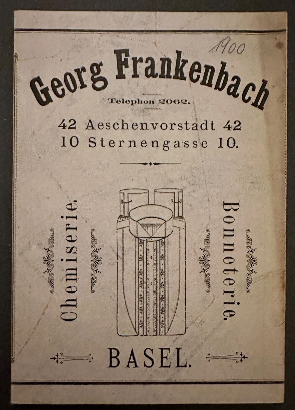 Cartine & Atlanti: Übersichtsplan der Stadt Basel 1900 – Usato da Zürich venduto da allp 3