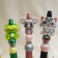 1 Kugelschreiber "TIERE" in 3D, 6 versch. zur Auswahl (3)