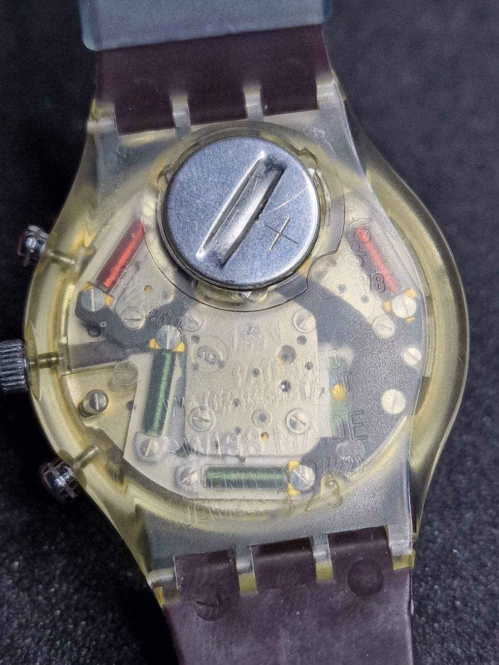 Swatch Uhren: Swatch. Ref. SCK 101 "Blue Chip" 38mm – Gebraucht aus Bülach von  8