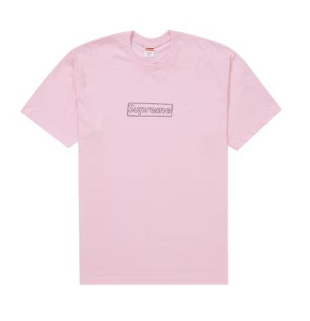 Supreme T-Shirts: Supreme KAWS Chalk Logo Tee – Neu und originalverpackt aus Küsnacht ZH von SamSneakerSale