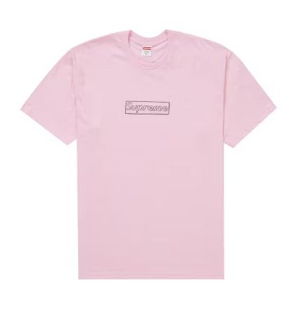 Supreme KAWS Chalk Logo Tee