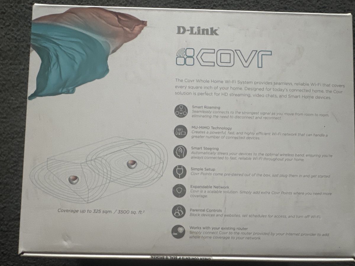 Dlink WiFi: Wi-Fi System whole Home, neu ov – Nuovo e nell'imballaggio originale da Gersau venduto da Second-Hand-Shop 1