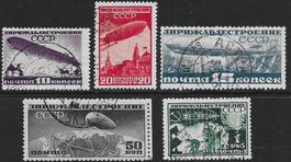 1931 Russland MI 397-401 o Serie einwandfrei selten ab 1.-