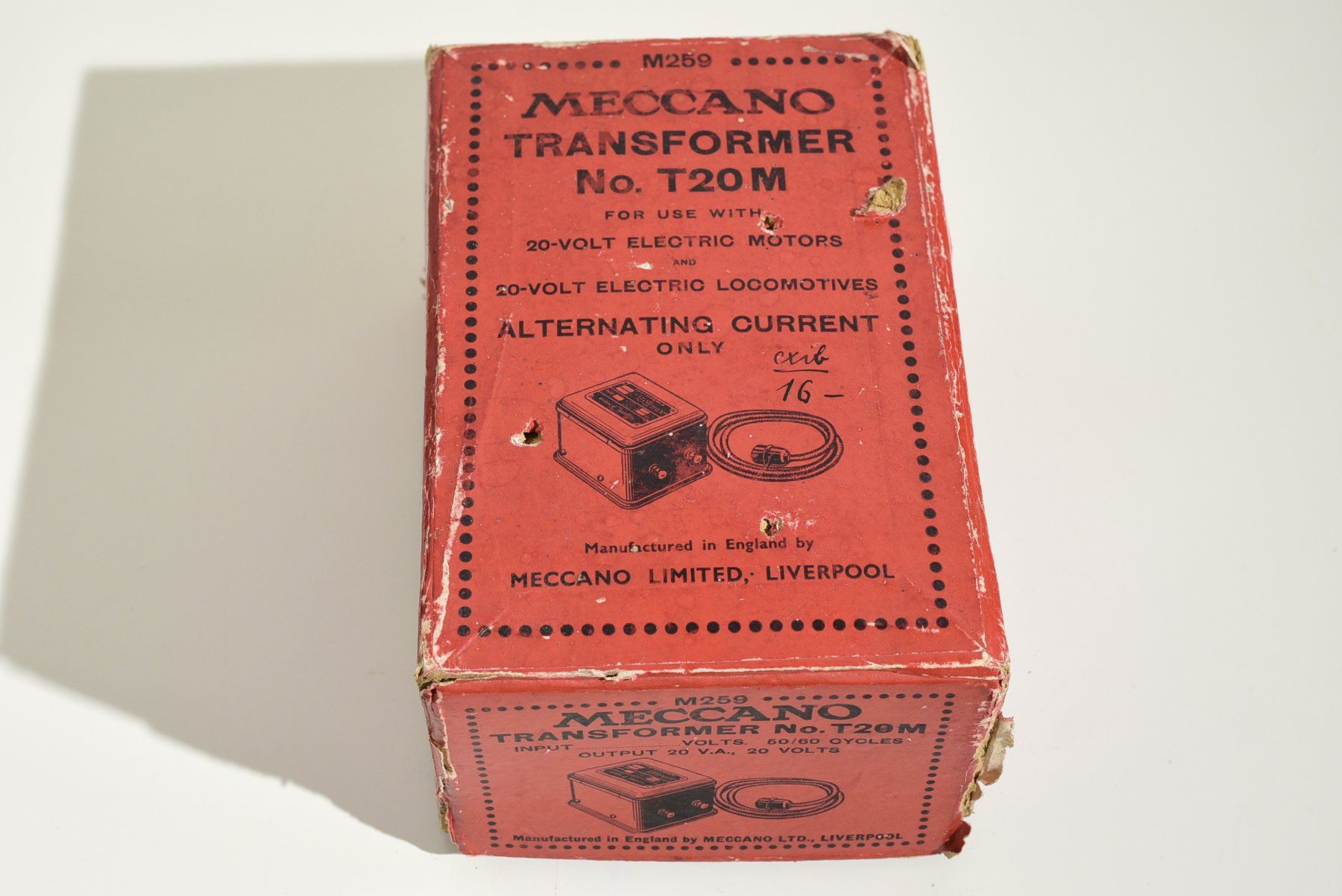 Meccano Kit di costruzioni: Antiker Meccano Transformator T20M – Usato da Rheinfelden venduto da Burrima 2