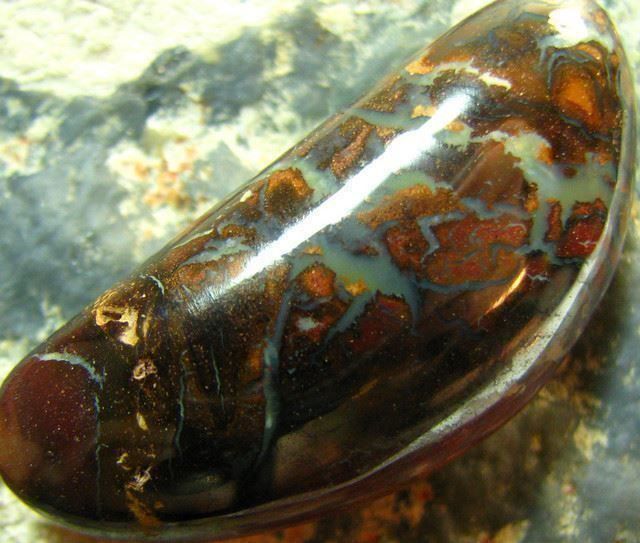 Pietre preziose: Australischer Boulder Opal 49.70Cts. – Usato da Bern venduto da Grindelwaldaus 1