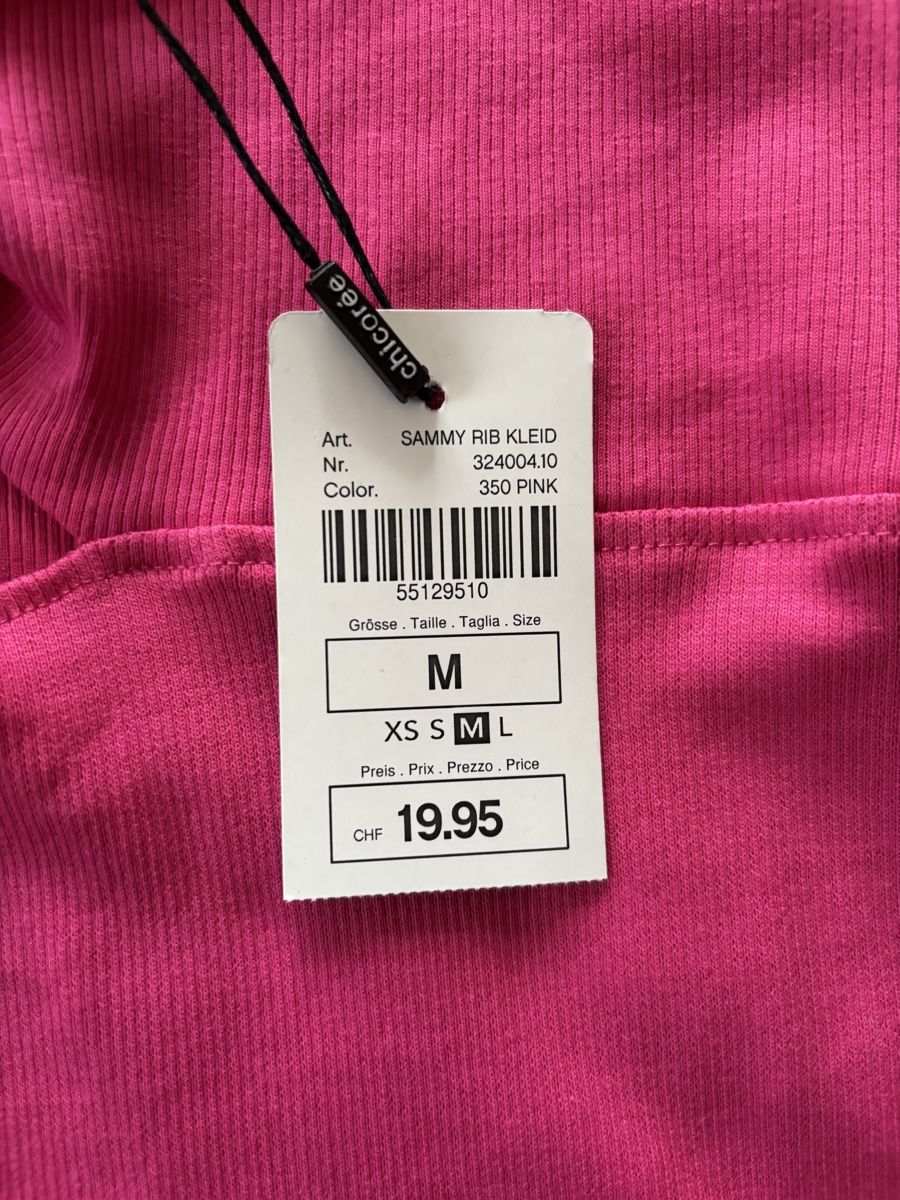Vestiti: New Pink Mini Dress from Chicorée – Nuovo e nell'imballaggio originale da Wichtrach venduto da Re_Fit 2