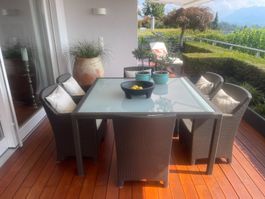 Original Dedon Essgruppe Modell Barcelona